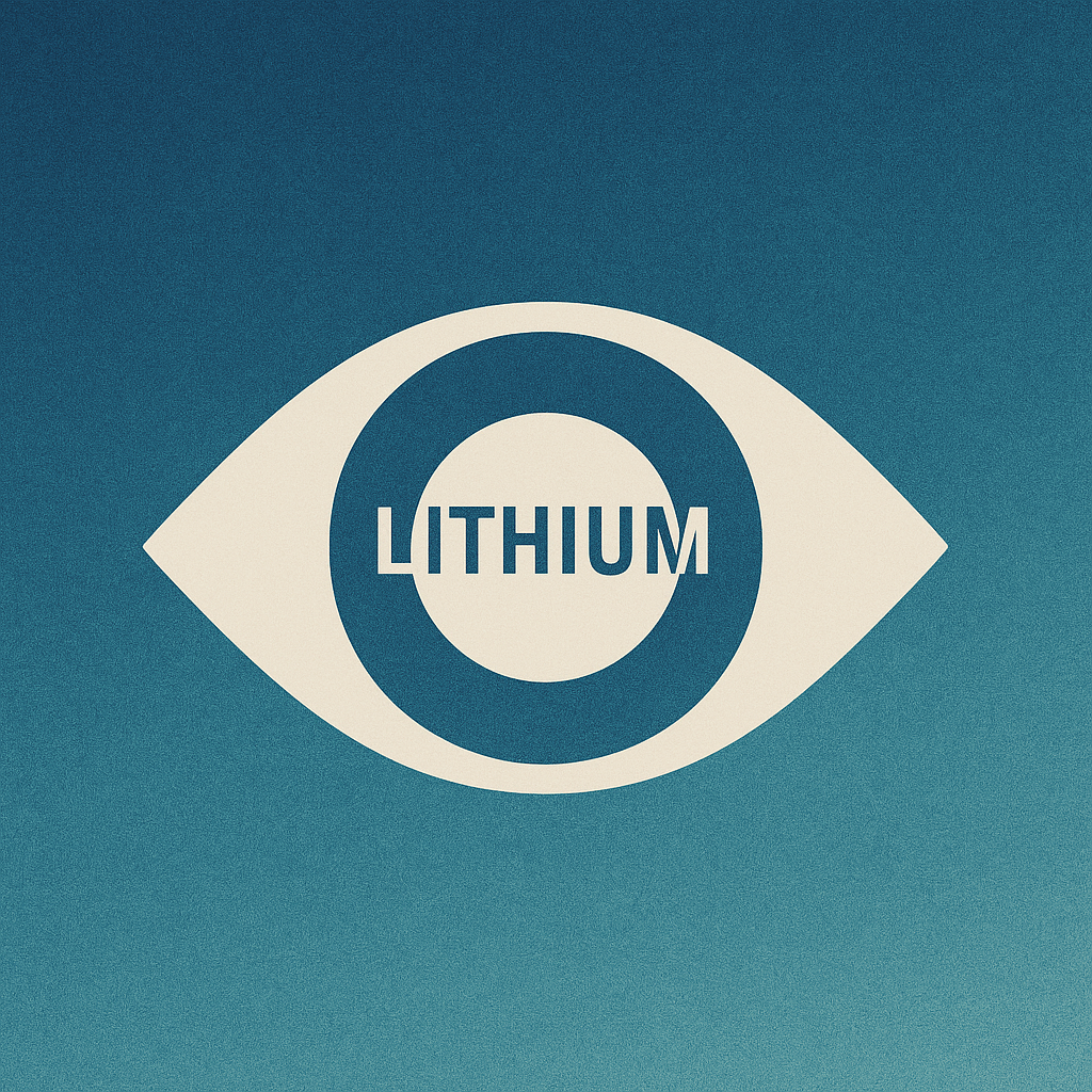 Lithium in der Mikrodosierung – Illustration zum neuroprotektiven Schutz von Gehirn und Augen, insbesondere Netzhaut und Sehnerv.